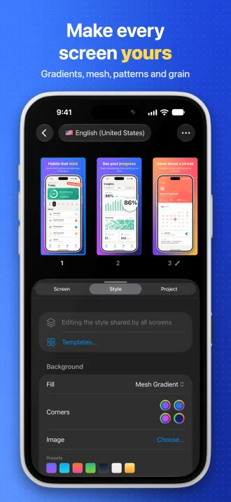 iPhone screenshot 3: Make every screen yours